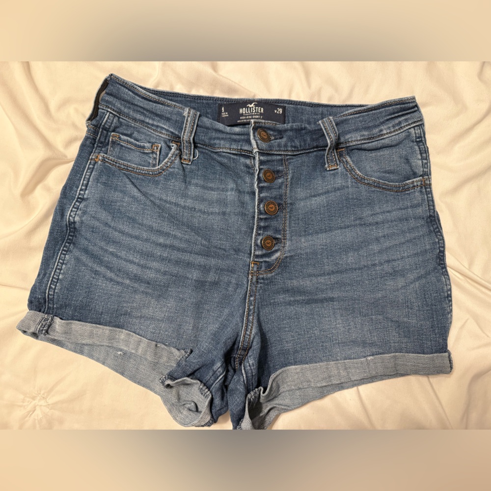 Blue Denim Women's Jeans Shorts